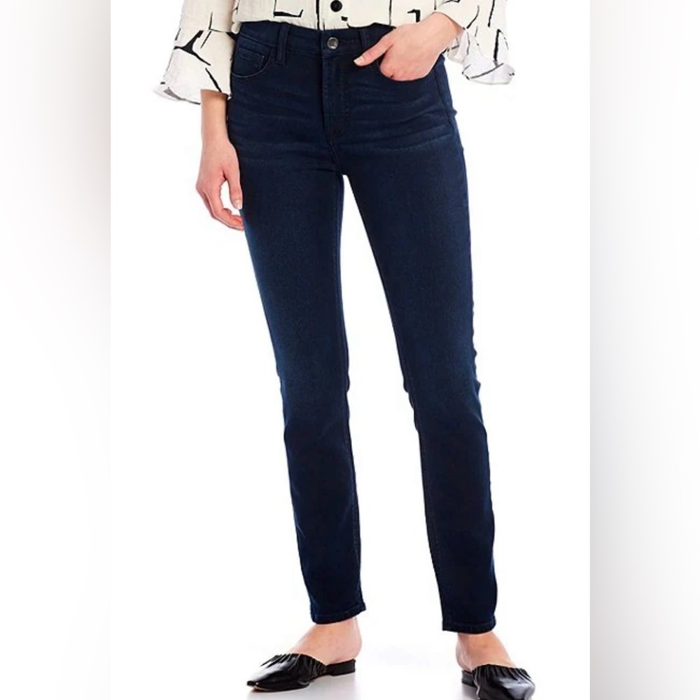 NWT 7 For All Mankind Jen Ankle Skinny Dark Blue Jeans Size 6